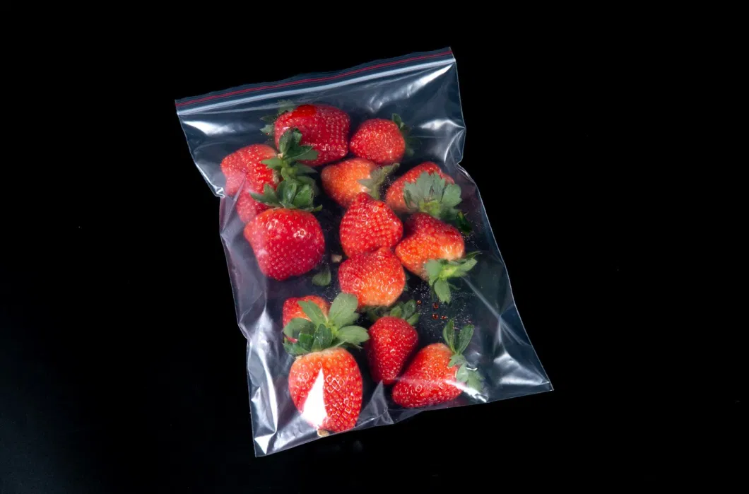 Wholesale LDPE PE Ziplock Packing Bags Made From 100% New Raw Material