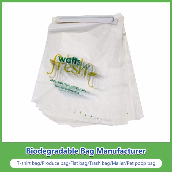 Sac de guichet 100% biodégradable pour pain compostable T