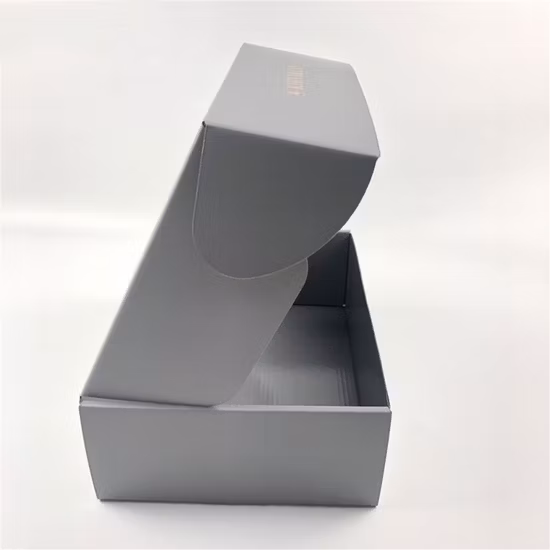 Serrure de marque en papier ondulé écologique pliable, vente en gros de luxe