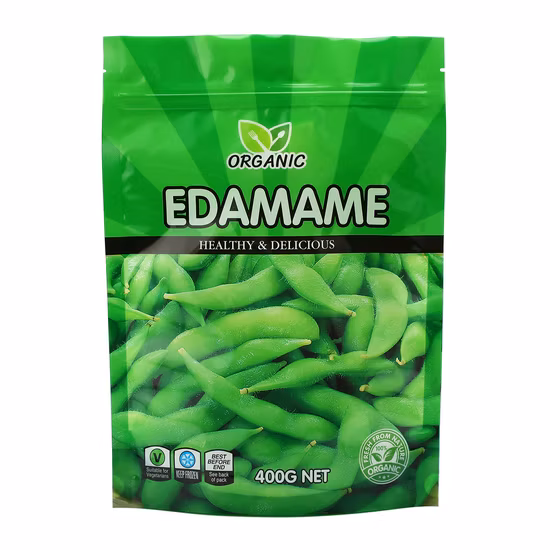 Impression personnalisée en plastique brillant/mat de boulangerie alimentaire Stand up Ziplock pochette pain Baguette emballage sac en papier avec fenêtre transparente