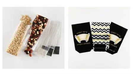 Qualité alimentaire, haute clarté, impression personnalisée haute performance, PP/OPP plat Poly Snack/bonbons/sucré/biscuits/fruits/gâteau/sac à pain, sac antibactérien